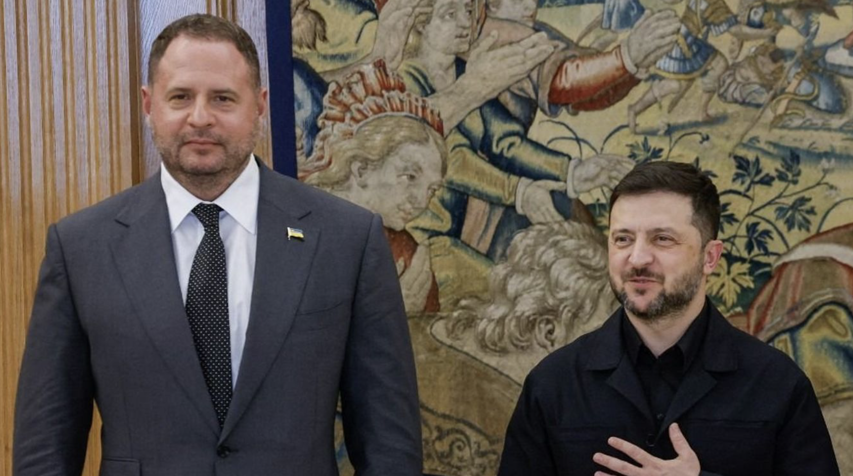 Házkutatást tartották Zelenszkij kabinetfőnökénél